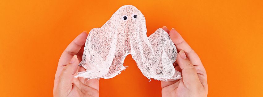 diy deco halloween fantome le bon cuisiniste